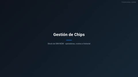 Gestión de chips