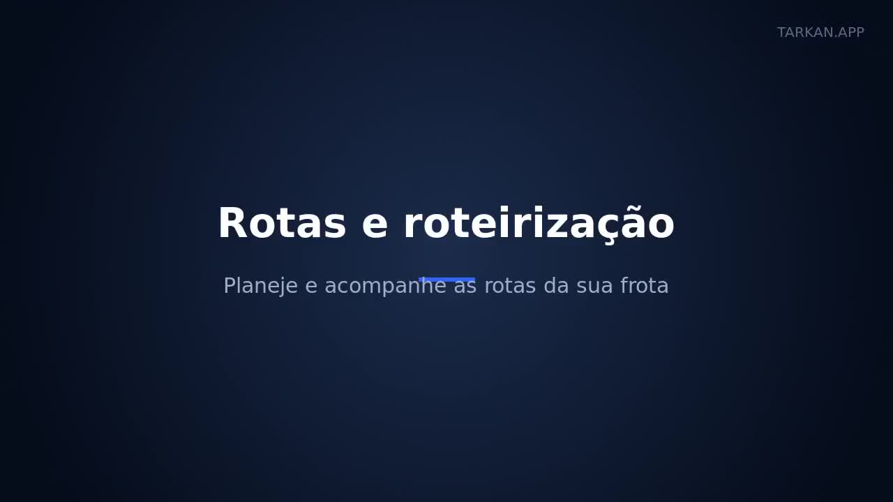 Rotas e roteirização (com narração)